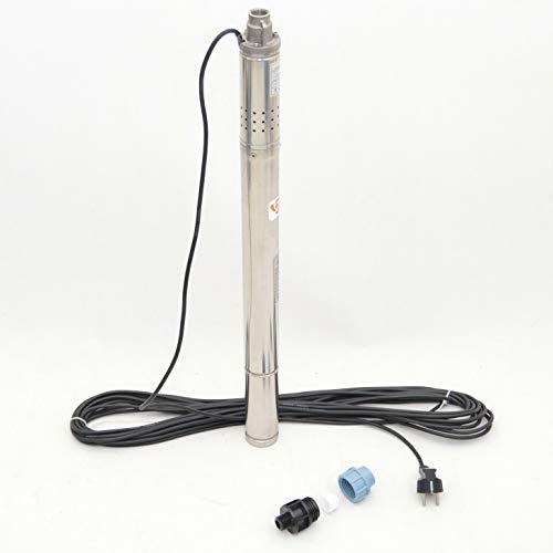 2 Zoll Tiefbrunnenpumpe für 1080 l/h und 50 m Förderhöhe