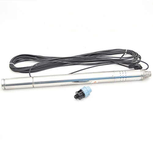 INOX Tiefbrunnenpumpe Brunnenpumpe Schraubenpumpe 370W 2