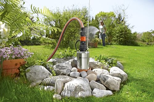 4 Zoll Tiefbrunnenpumpe inklusive Thermoschutzschalter mit 5,0 bar Maximaldruck und 6000 l/h Förderleistung von Gardena - 2