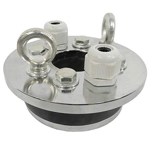 Brunnenkopf für DN 110 mm Brunnenrohr mit 1 Zoll (32 mm) Durchführung