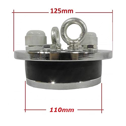 Brunnenkopf für DN 110 mm Brunnenrohr mit 1 Zoll (32 mm) Durchführung - 2
