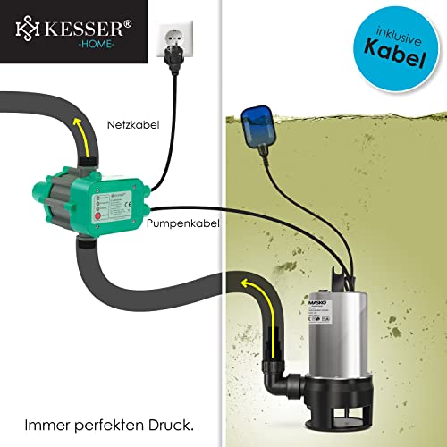 Druckschalter elektrisch bis 1,1 kW von Kesser - 7
