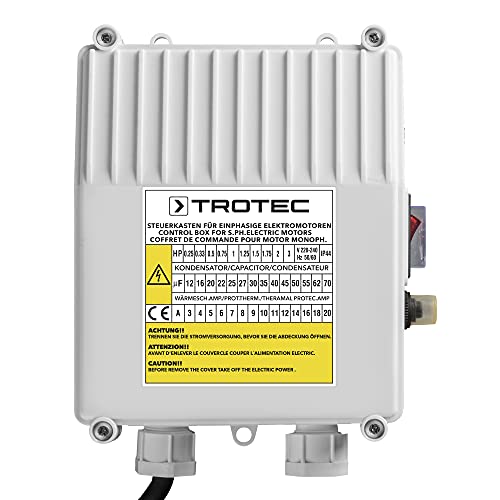 4 Zoll Tiefbrunnenpumpe TDP 5500 E für 6000 l/h und 58 m Förderhöhe mit Schaltkasten von TROTEC - 5