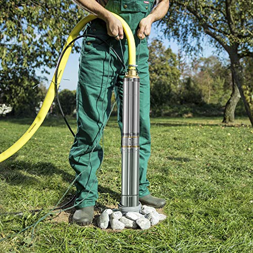 4 Zoll Tiefbrunnenpumpe TDP 5500 E für 6000 l/h und 58 m Förderhöhe mit Schaltkasten von TROTEC - 6