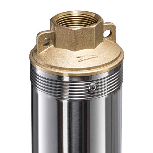 TROTEC TDP 7500 E, Tiefbrunnenpumpe, 1.500 W, für Tiefen bis zu 20 m, Garten, Heim - 7