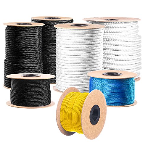 Seilwerk STANKE Rankhilfe Edelstahldrahtseil 30m V4A Edelstahlseil 3mm 7x7, 4x Kausche V4A, 8x Bügelformklemme V4A - SET 2 - 7