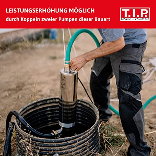 Zisternen-Tauchdruckpumpe EJ 6 Plus für 6.300 l/h und 55 m Förderhöhe - 6