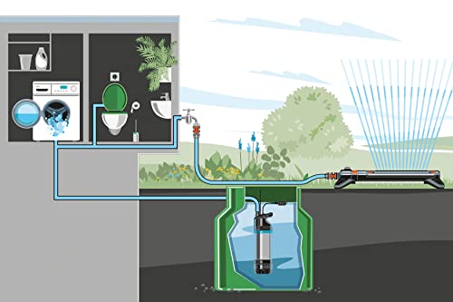 Gardena Zisternenpumpe 6000/5 automatic mit 6.000 l/h und 45 m Förderhöhe - 4