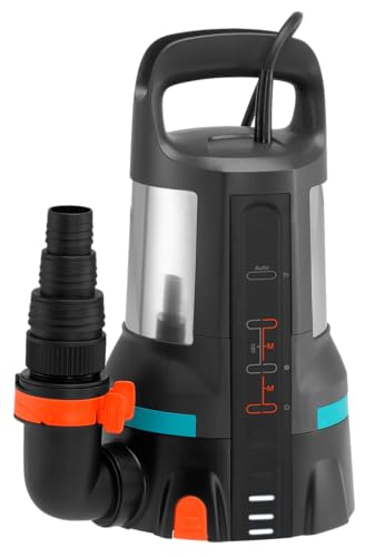 Gardena Zisternentauchpumpe 17000 Aquasensor mit 0,9 bar Maximaldruck und 17000 l/h Förderleistung - 4