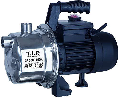 T.I.P. Saugpumpe GP 5000 INOX mit 4,5 bar Maximaldruck und 5000 l/h Förderleistung