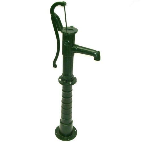 D&L Guss Handschwengelpumpe GRÜN Schwengelpumpe mit Ständer Wasserpumpe 55912+55913 AWZ - 2