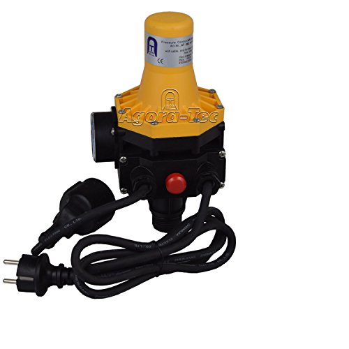 Agora-Tec® Durchflusswächter at-DWv-3 mit Kabel, Pumpen Druckschalter zur Pumpensteuerung für Kreisel-, Tauch- Tiefbrunnenpumpen mit max: Betriebsdruck von 7 bar - 2