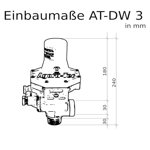 Elektrischer Druckschalter at-DWv-3 mit Rückschlagventil - 9