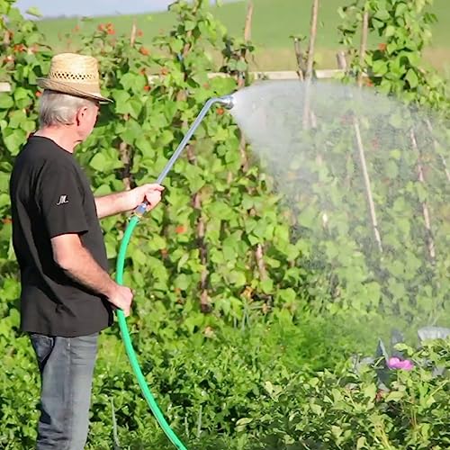 Güde Drucktauchpumpe GDT 1200 I (1200 W, Fördervolumen: 6000 l/h, max. Förderhöhe: 40 m, max. Eintauchtiefe: 12 m, 4 Noryllaufräder, Welle & Pumpenfuß aus Edelstahl, Rückschlagventil, 15m Nylon Seil) - 4