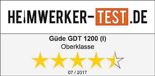Güde Drucktauchpumpe GDT 1200 I (1200 W, Fördervolumen: 6000 l/h, max. Förderhöhe: 40 m, max. Eintauchtiefe: 12 m, 4 Noryllaufräder, Welle & Pumpenfuß aus Edelstahl, Rückschlagventil, 15m Nylon Seil) - 6