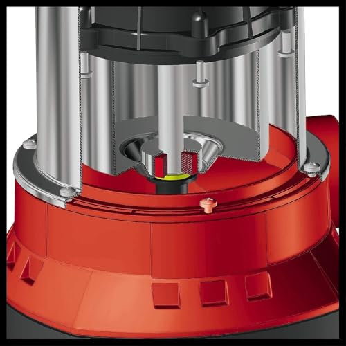 Einhell Tauchdruckpumpe GE-PP 1100 N-A (1.100 W, max. 6.000 ltr./Std,Automatikfunktion, Trockenlaufsicherung, Überlastschalter, robuster Druckanschluss mit Edelstahleinsatz, mehrstufiges Pumpenrad) - 7