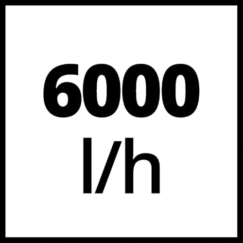 Einhell Tauchdruckpumpe GE-PP 1100 N-A (1.100 W, max. 6.000 ltr./Std,Automatikfunktion, Trockenlaufsicherung, Überlastschalter, robuster Druckanschluss mit Edelstahleinsatz, mehrstufiges Pumpenrad) - 9
