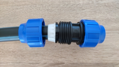 PE-Verbinder richtig anbringen